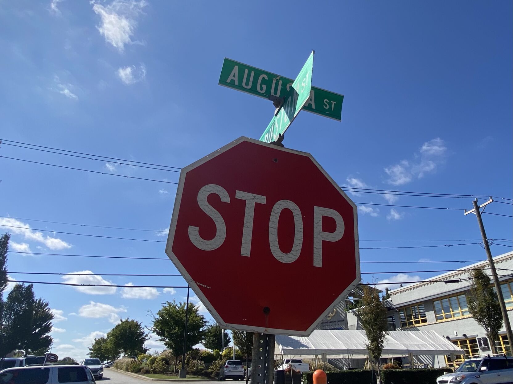 Augusta Street sign